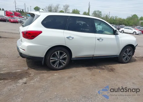 2020 Nissan Pathfinder Platinum 4Wd из США, поврежденный, VIN 5N1DR2DM0LC649246